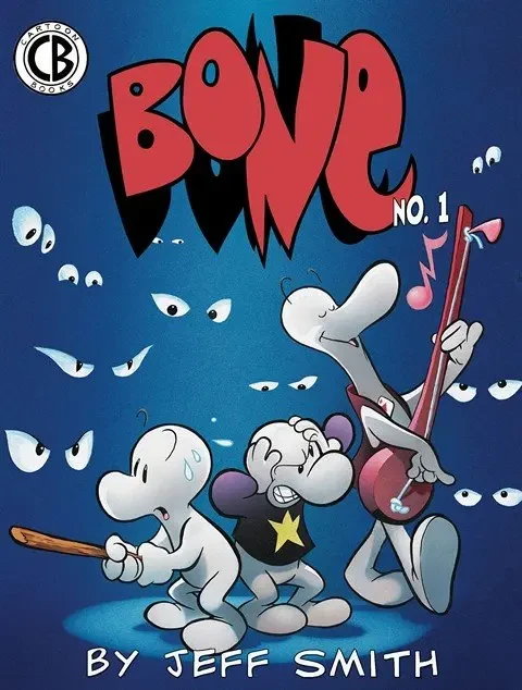 دانلود کمیک Bone #1 – 55 (Color Edition) + One Volume Edition (BW) (1991-2004)