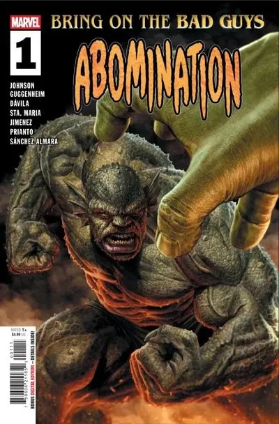 دانلود کمیک Bring on the Bad Guys – Abomination #1 (2025)