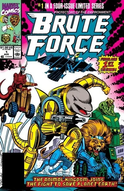 دانلود کمیک Brute Force #1 – 4 (1990)