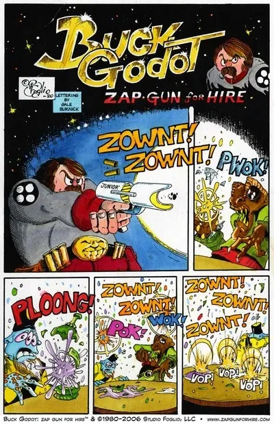 دانلود کمیک Buck Godot – Zap Gun for Hire #1 – 8 (1993-1998)