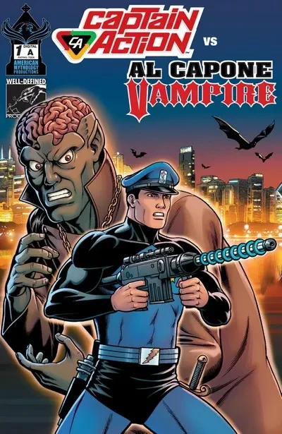 دانلود کمیک Captain Action vs. Al Capone Vampire #1 (2025)