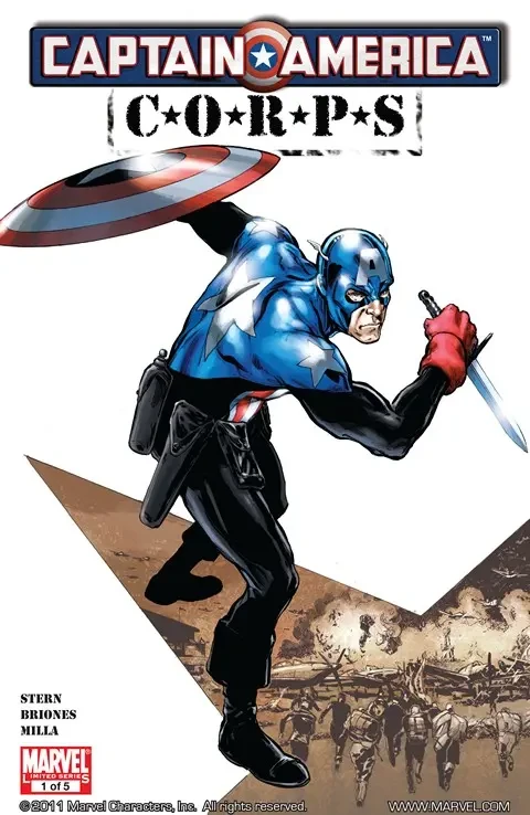 دانلود کمیک Captain America Corps #1 – 5 (2011)