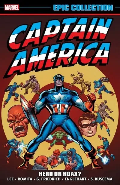 دانلود کمیک Captain America Epic Collection Vol. 4 – Hero or Hoax (2018)