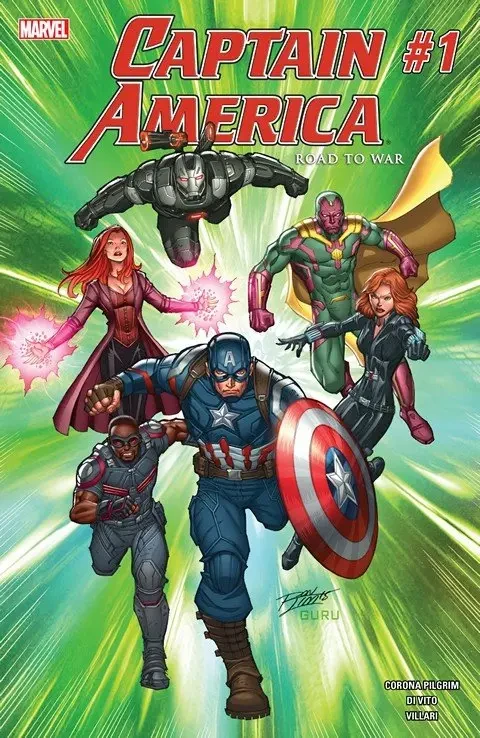 دانلود کمیک Captain America – Road to War #1