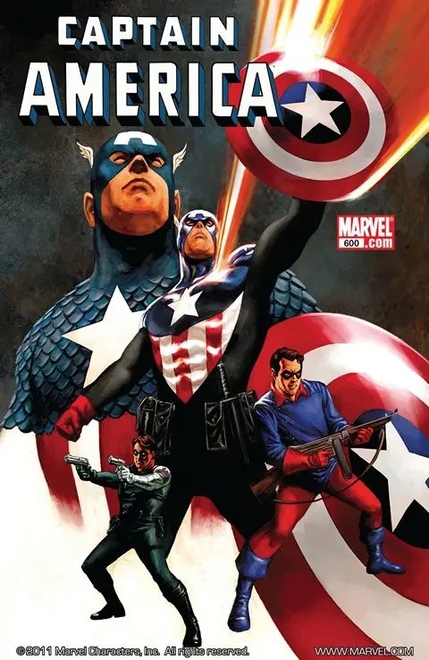 دانلود کمیک Captain America Vol. 1 #600 – 640 + Extras (2009-2012)