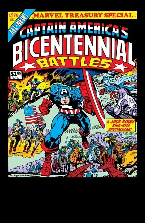 دانلود کمیک Captain America’s Bicentennial Battles (1976)