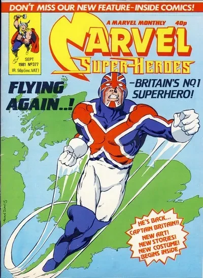 دانلود کمیک Captain Britain – Jaspers’ Warp (also known as Crooked World) (1981-1984)