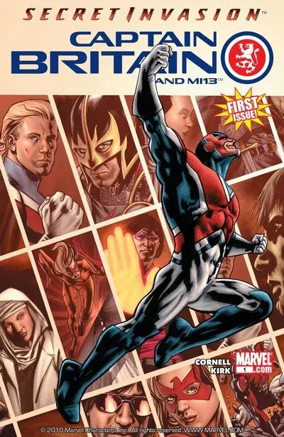 دانلود کمیک Captain Britain and MI – 13 #1 – 15 + Annual (2008-2009)