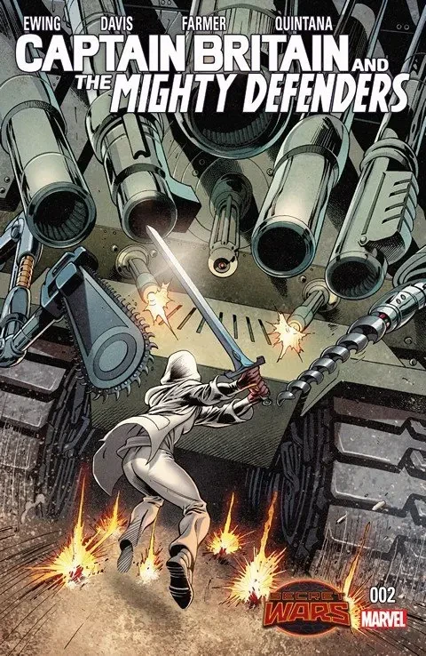 دانلود کمیک Captain Britain and the Mighty Defenders #2 (2015)