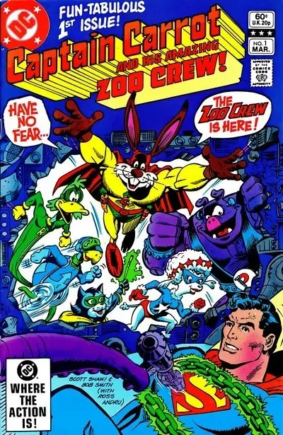 دانلود کمیک Captain Carrot and His Amazing Zoo Crew #0 – 20 (1982-1983)