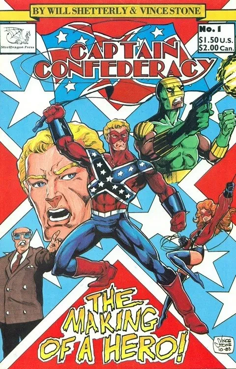 دانلود کمیک Captain Confederacy (Collection)
