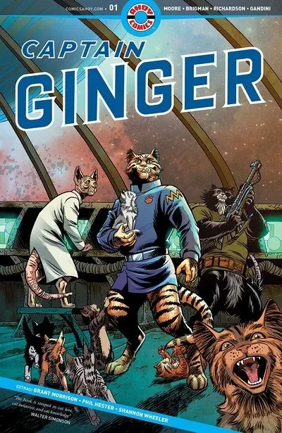دانلود کمیک Captain Ginger #1 (2018)