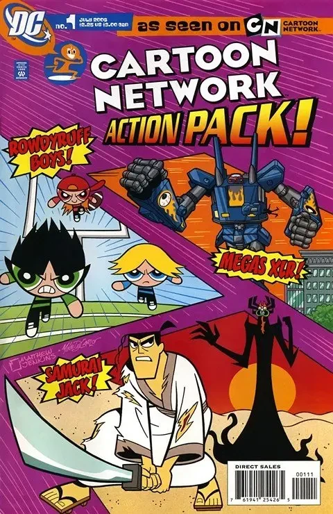 دانلود کمیک Cartoon Network Action Pack #1 – 67 (2006-2012)
