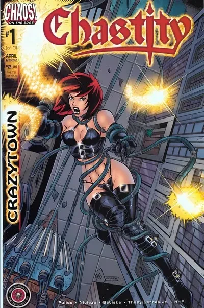 دانلود کمیک Chastity – Crazytown #1 – 3 (2002)