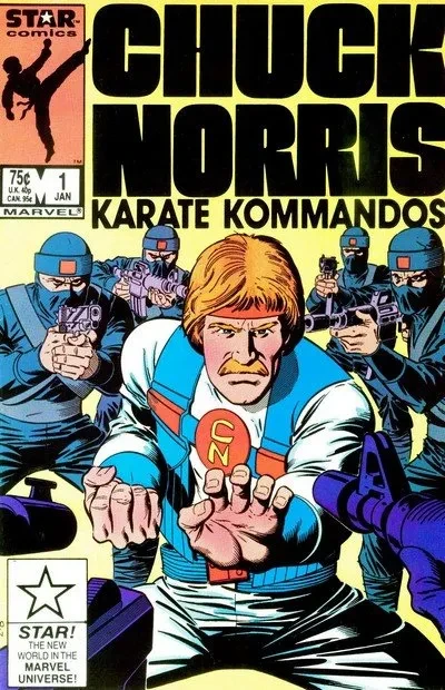 دانلود کمیک Chuck Norris – Karate Kommandos #1 – 4 (1987)