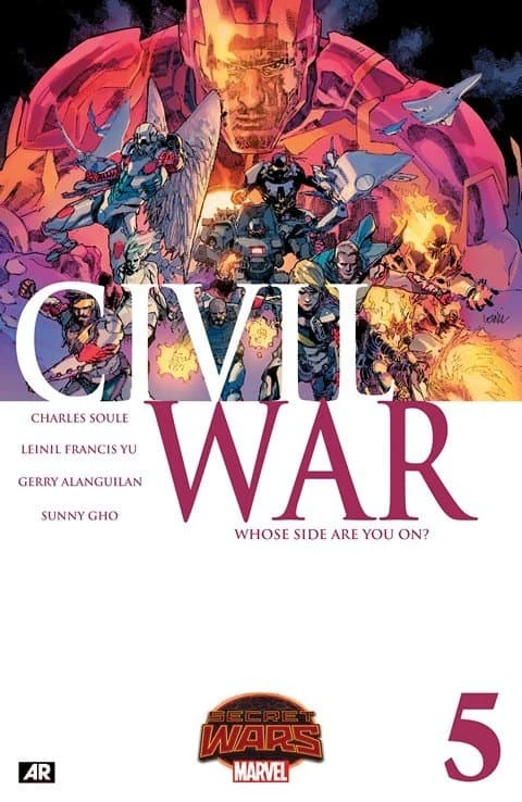دانلود کمیک Civil War #1 – 5 (2015)