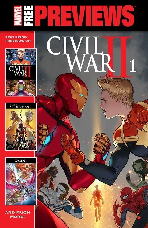 دانلود کمیک Civil War II – Previews #1