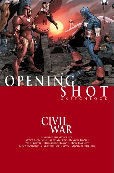 دانلود کمیک Civil War – Opening Shot Sketchbook (2006)