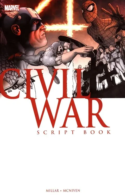 دانلود کمیک Civil War Script Book (2007)