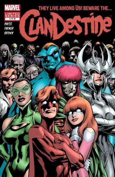 دانلود کمیک ClanDestine #1 – 5 (2008)