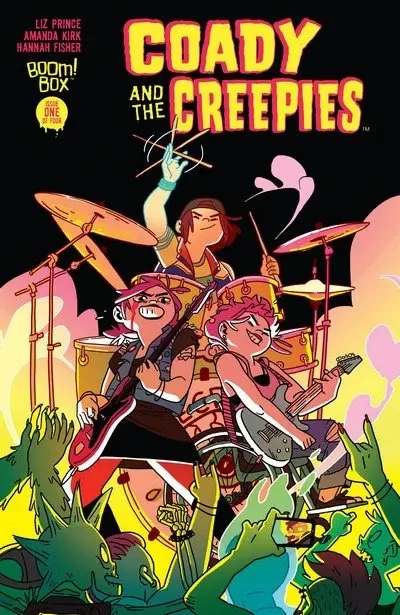 دانلود کمیک Coady and the Creepies #1 – 4 (2017)