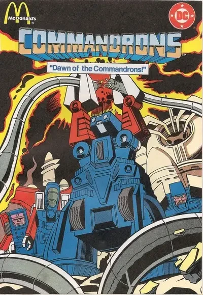 دانلود کمیک Commandrons #1 – 4 (1985)