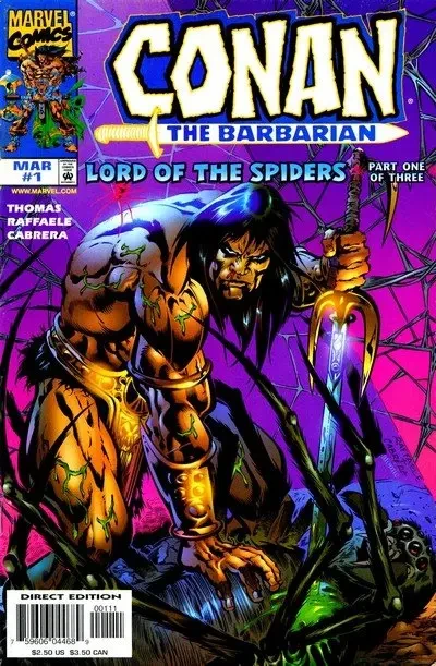 دانلود کمیک Conan – Lord of the Spiders #1 – 3 (1998)