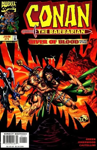 دانلود کمیک Conan – River of Blood #1 – 3 (1998)