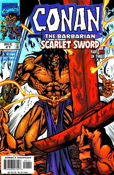 دانلود کمیک Conan – Scarlet Sword #1 – 3 (1998-1999)