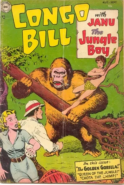 دانلود کمیک Congo Bill #1 – 7 (1954-1955)