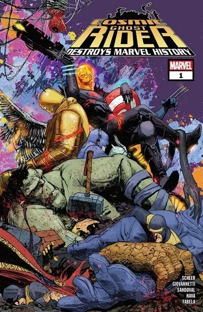 دانلود کمیک Cosmic Ghost Rider Destroys Marvel History #1 (2019)