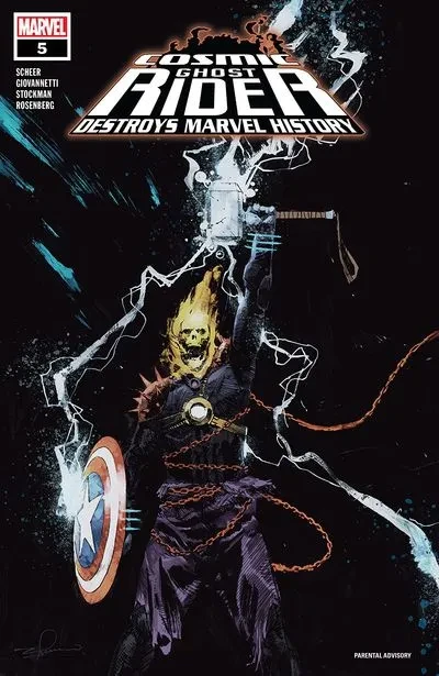دانلود کمیک Cosmic Ghost Rider Destroys Marvel History #5 (2019)