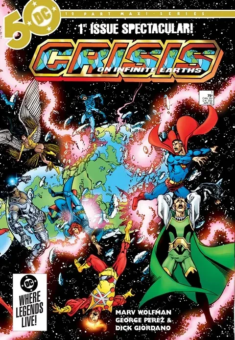 دانلود کمیک Crisis on Infinite Earths #1 – 12 (1985-1986)