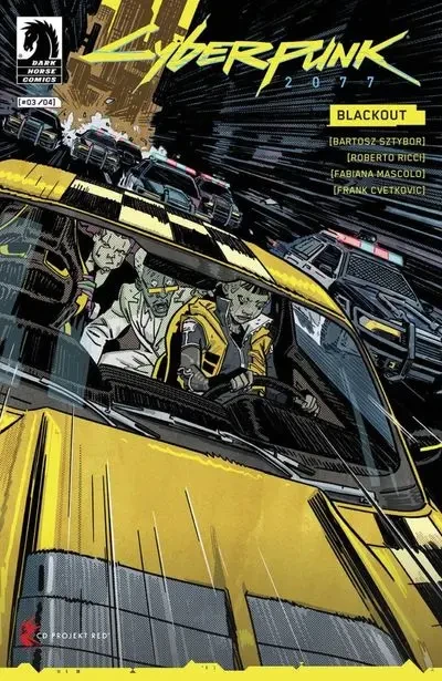 دانلود کمیک Cyberpunk 2077 – Blackout #3 (2022)