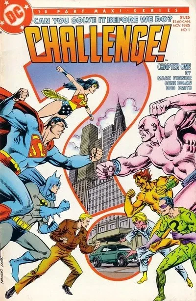 دانلود کمیک DC Challenge #1 – 12 (1985-1986)
