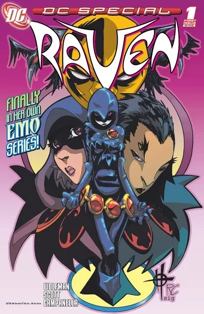 دانلود کمیک DC Special – Raven #1 – 5 (2008)