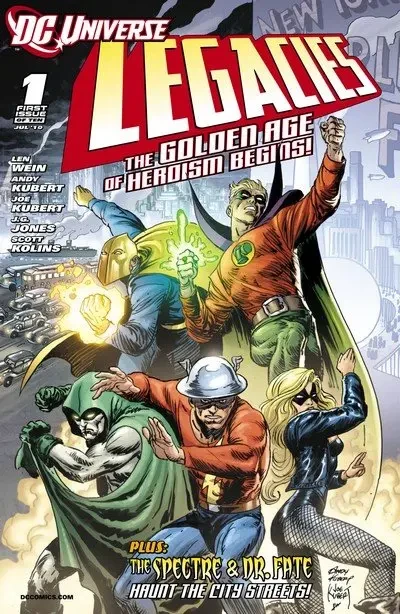 دانلود کمیک DC Universe – Legacies #1 – 10 (2010-2011)