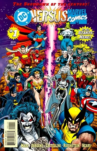دانلود کمیک DC Versus Marvel – Marvel Versus DC (Amalgam) (1996-1997)