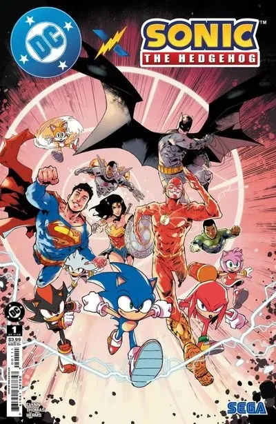 دانلود کمیک DC x Sonic the Hedgehog #1 (2025)