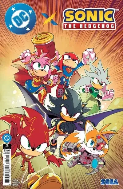 دانلود کمیک DC x Sonic the Hedgehog #3 (2025)