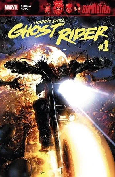 دانلود کمیک Damnation – Johnny Blaze – Ghost Rider #1 (2018)