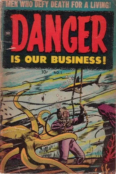 دانلود کمیک Danger Is Our Business #1 – 3 (1953-1954)