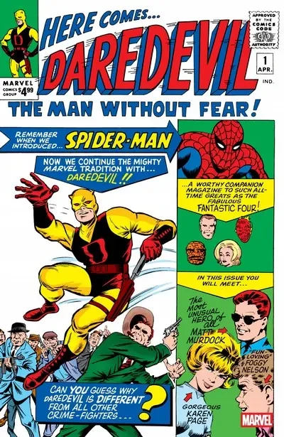 دانلود کمیک Daredevil #1 Facsimile Edition (2025)