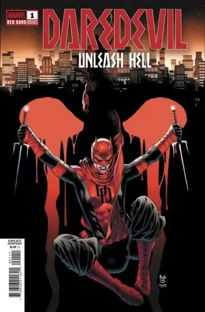دانلود کمیک Daredevil – Unleash Hell – Red Band #1 (2025)