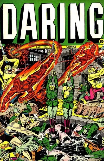 دانلود کمیک Daring Comics #9 – 12 (1944-1945)