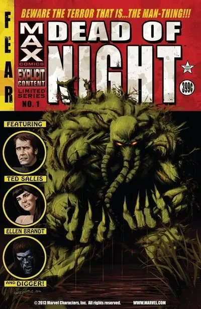 دانلود کمیک Dead of Night Featuring Man-Thing #1 – 4 (2008)