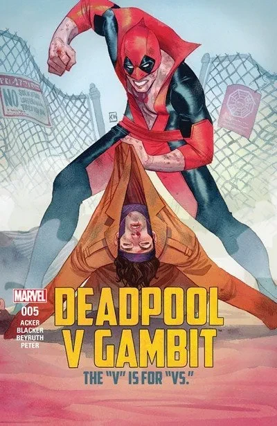 دانلود کمیک Deadpool v Gambit #5 (2016)