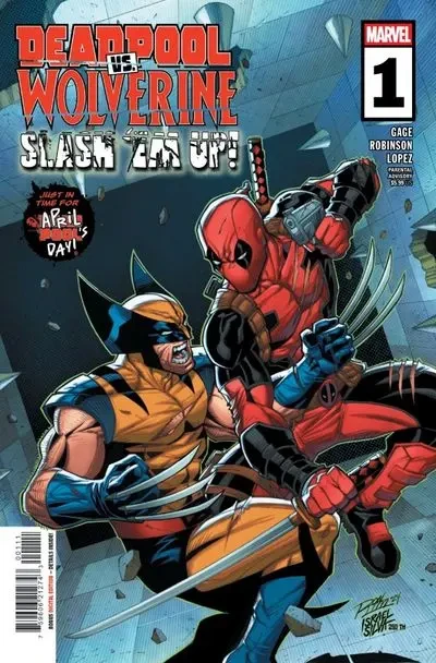 دانلود کمیک Deadpool vs. Wolverine – Slash ‘Em Up #1 (2025)