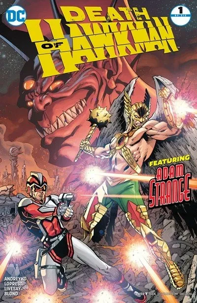 دانلود کمیک Death of Hawkman #1 (2016)