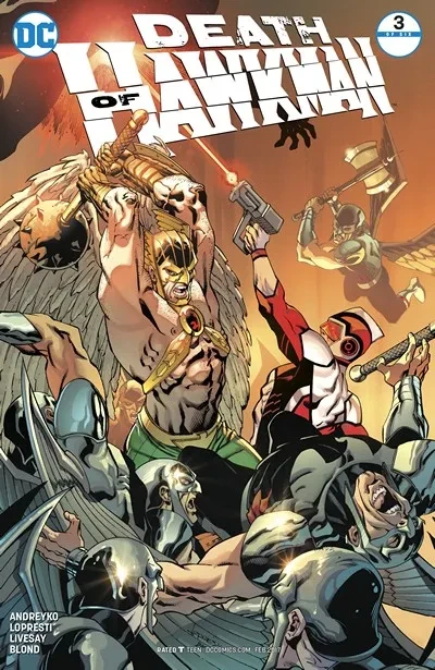دانلود کمیک Death of Hawkman #3 (2016)